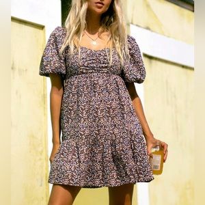 billabong be mine babydoll dress